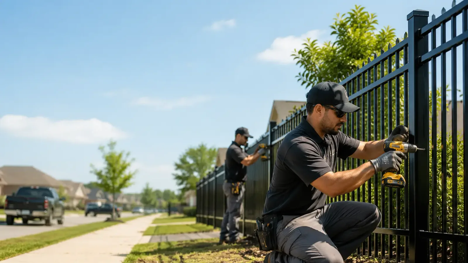 Metal Fence Installation in Start, LA